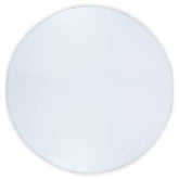 Lofaris White Polyester Round Backdrop Banner for Party Decoration
